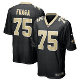 Taliese Fuaga New Orleans Saints Game Jersey Black