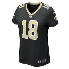 NFL Spencer Rattler New Orleans Saints Women's Game Jersey - Black