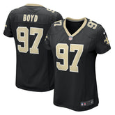 Khristian Boyd New Orleans Saints Women's Game Jersey Black