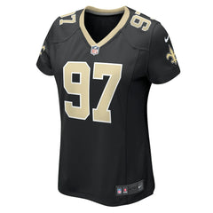 NFL Khristian Boyd New Orleans Saints Women's Game Jersey - Black