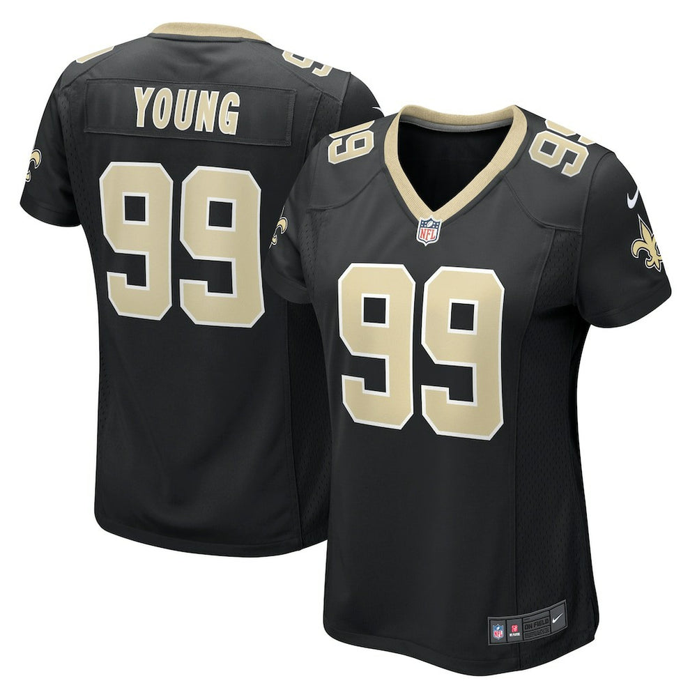 NFL Chase Young New Orleans Saints Women's Game Jersey - Black