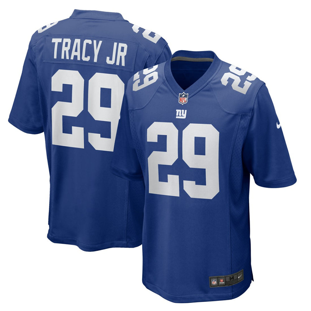 NFL Tyrone Tracy Jr. New York Giants Team Game Jersey - Royal
