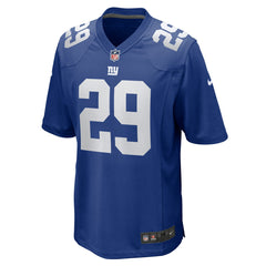 NFL Tyrone Tracy Jr. New York Giants Team Game Jersey - Royal