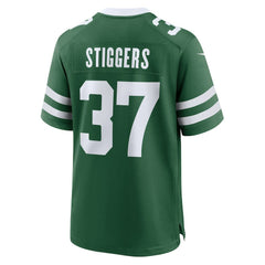 NFL Qwan'tez Stiggers New York Jets Team Game Jersey - Legacy Green