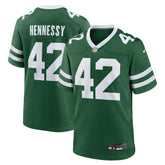 NFL Thomas Hennessy New York Jets Team Game Jersey - Legacy Green