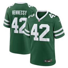 NFL Thomas Hennessy New York Jets Team Game Jersey - Legacy Green