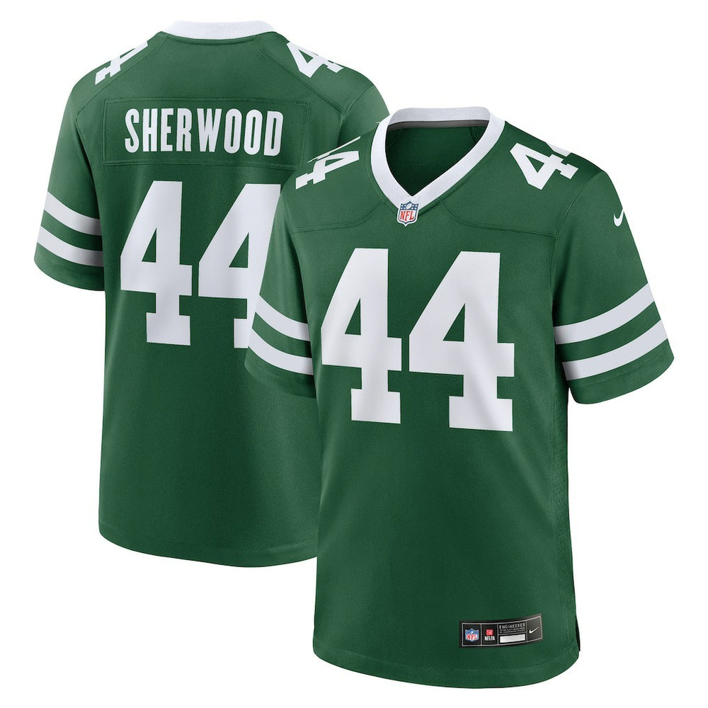 NFL Jamien Sherwood New York Jets Team Game Jersey - Legacy Green