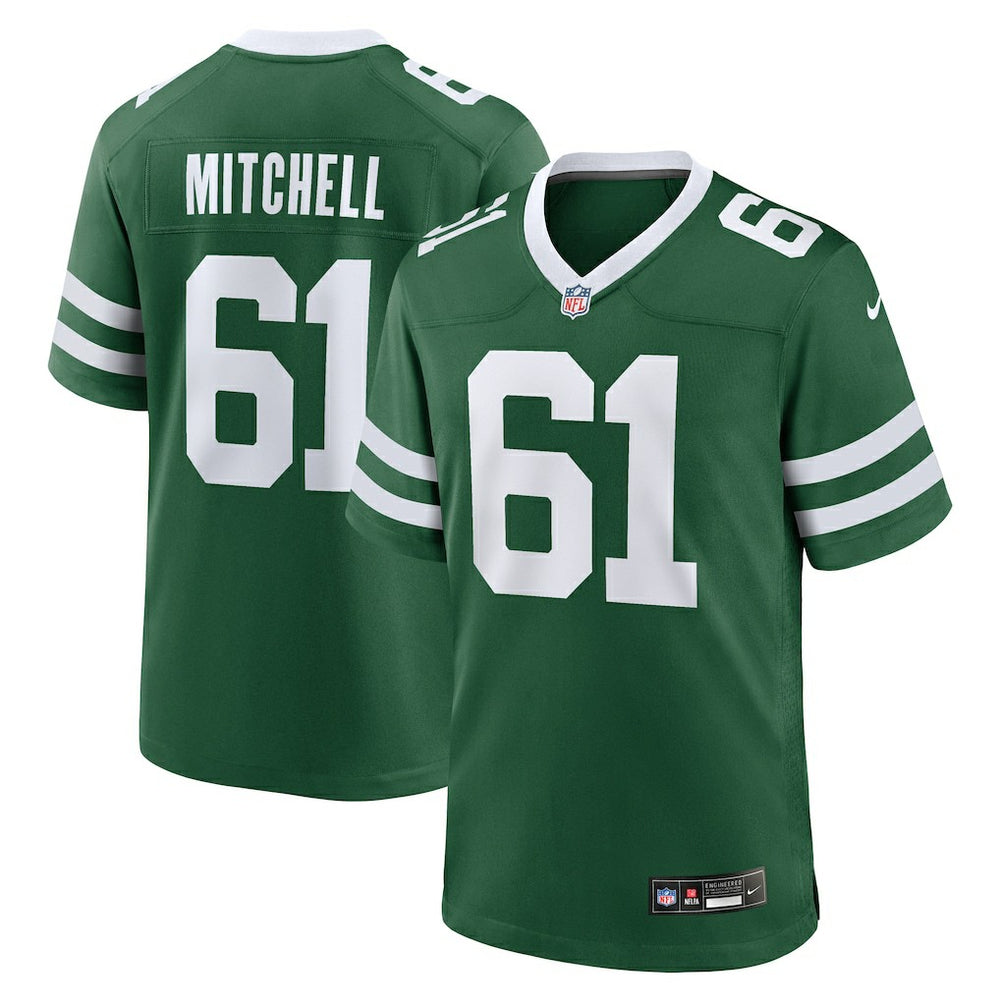 NFL Max Mitchell New York Jets Team Game Jersey - Legacy Green