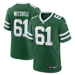 NFL Max Mitchell New York Jets Team Game Jersey - Legacy Green