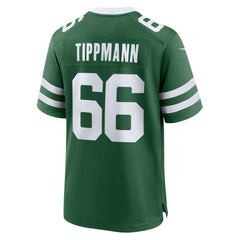 NFL Joe Tippmann New York Jets Team Game Jersey - Legacy Green