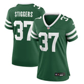NFL Qwan'tez Stiggers New York Jets Women's Game Jersey - Legacy Green