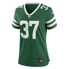 NFL Qwan'tez Stiggers New York Jets Women's Game Jersey - Legacy Green