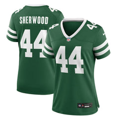 NFL Jamien Sherwood New York Jets Women's Game Jersey - Legacy Green