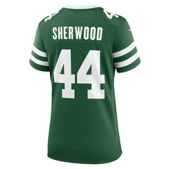 NFL Jamien Sherwood New York Jets Women's Game Jersey - Legacy Green