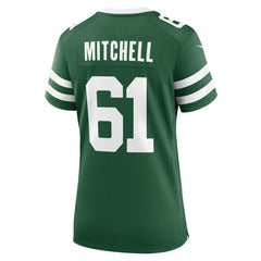 NFL Max Mitchell New York Jets Women's Game Jersey - Legacy Green