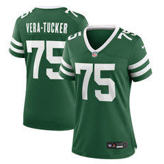 NFL Alijah Vera-Tucker New York Jets Women's Game Jersey - Legacy Green
