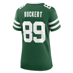 NFL Jeremy Ruckert New York Jets Women's Game Jersey - Legacy Green