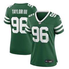 NFL Leonard Taylor III New York Jets Women's Game Jersey - Legacy Green