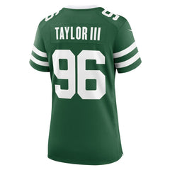 NFL Leonard Taylor III New York Jets Women's Game Jersey - Legacy Green