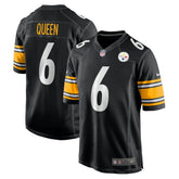 Patrick Queen Pittsburgh Steelers Game Jersey Black