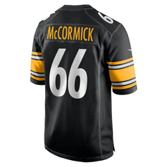 NFL Mason McCormick Pittsburgh Steelers Game Jersey - Black