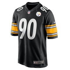 NFL T.J. Watt Pittsburgh Steelers Game Jersey - Black
