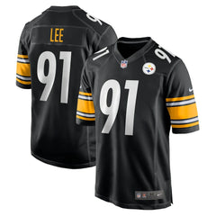 Logan Lee Pittsburgh Steelers Game Jersey Black