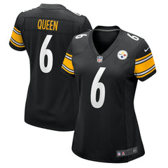 Patrick Queen Pittsburgh Steelers Women's Team Game Jersey Black