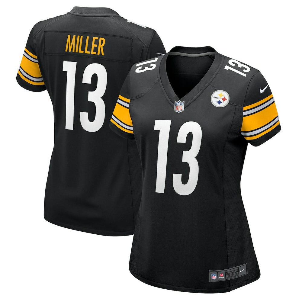 NFL Scotty Miller Pittsburgh Steelers Women's Team Game Jersey - Black