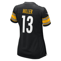 NFL Scotty Miller Pittsburgh Steelers Women's Team Game Jersey - Black