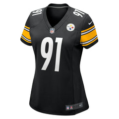 NFL Logan Lee Pittsburgh Steelers Women's Team Game Jersey - Black
