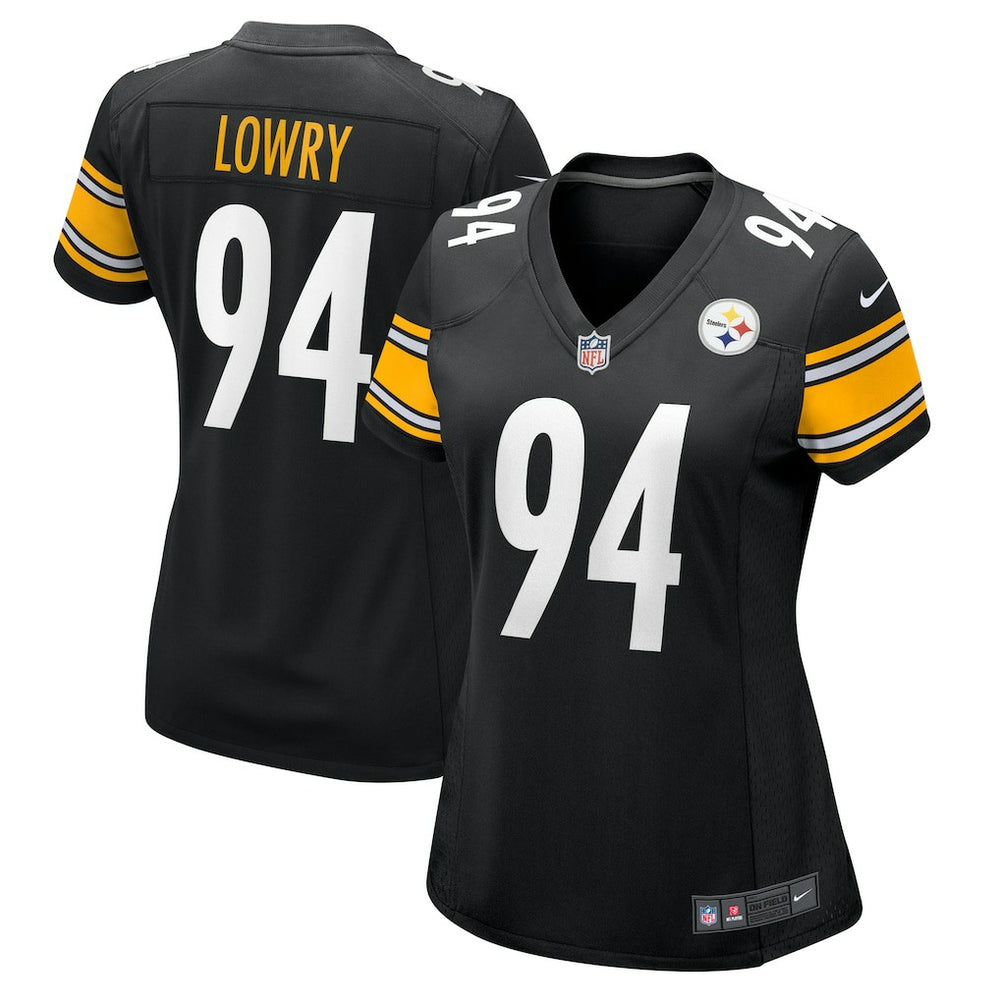 NFL Dean Lowry Pittsburgh Steelers Women's Team Game Jersey - Black