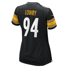 NFL Dean Lowry Pittsburgh Steelers Women's Team Game Jersey - Black