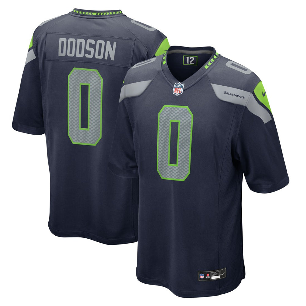 NFL Tyrel Dodson Seattle Seahawks Game Jersey - College Navy
