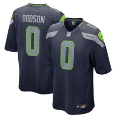NFL Tyrel Dodson Seattle Seahawks Game Jersey - College Navy