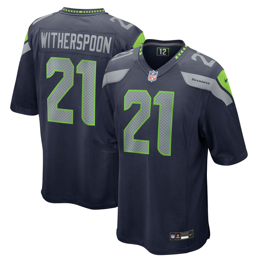 NFL Devon Witherspoon Seattle Seahawks Game Jersey - College Navy