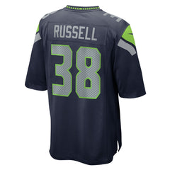 NFL Brady Russell Seattle Seahawks Game Jersey - College Navy