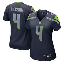 NFL Michael Dickson Seattle Seahawks Women's Team Game Jersey - College Navy