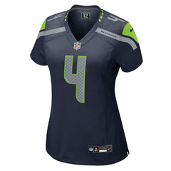NFL Michael Dickson Seattle Seahawks Women's Team Game Jersey - College Navy