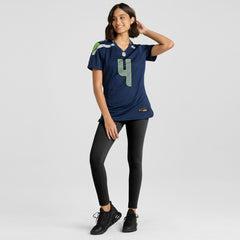 NFL Michael Dickson Seattle Seahawks Women's Team Game Jersey - College Navy