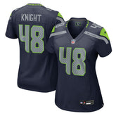 NFL Tyrice Knight Seattle Seahawks Women's Team Game Jersey - College Navy