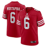 NFL Malik Mustapha San Francisco 49ers Game Jersey - Scarlet
