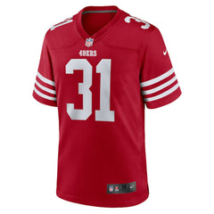 NFL Isaac Guerendo San Francisco 49ers Game Jersey - Scarlet