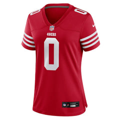 NFL Renardo Green San Francisco 49ers Women's Team Game Jersey - Scarlet
