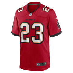 NFL Tykee Smith Tampa Bay Buccaneers Game Jersey - Red