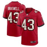 NFL Chris Braswell Tampa Bay Buccaneers Game Jersey - Red