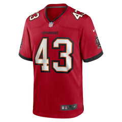 NFL Chris Braswell Tampa Bay Buccaneers Game Jersey - Red