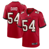 NFL Lavonte David Tampa Bay Buccaneers Game Jersey - Red