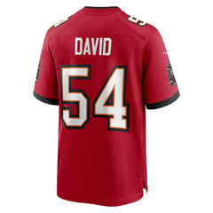 NFL Lavonte David Tampa Bay Buccaneers Game Jersey - Red