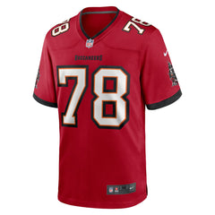 NFL Tristan Wirfs Tampa Bay Buccaneers Game Jersey - Red